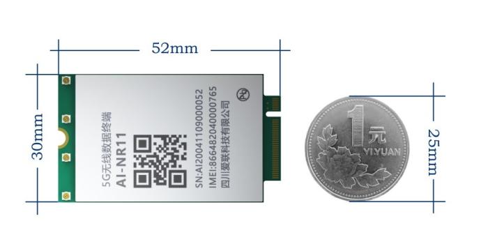 长虹成功研发首款国产超小体积5G通信模组