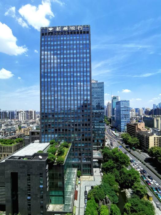图为杭州银行大厦。杭州银行供图
